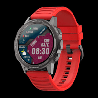 Thumbnail for Survival Gears Depot Red Outdoor Sports Tracker Smartwatch