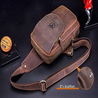 Thumbnail for Survival Gears Depot Retro Leather Pocket Bag
