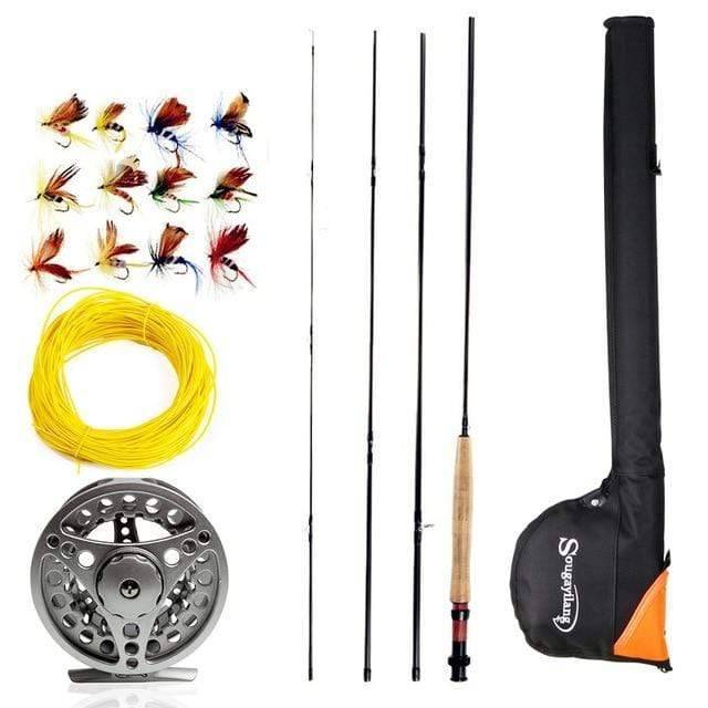 Premium Fly Fishing Rod Set - Lightweight & Durable Combo – Survival Gears  Depot