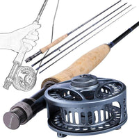 Thumbnail for Survival Gears Depot Rod Combo Ultralight Fly Rods and Fishing Reel Set