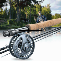 Thumbnail for Survival Gears Depot Rod Combo Ultralight Fly Rods and Fishing Reel Set