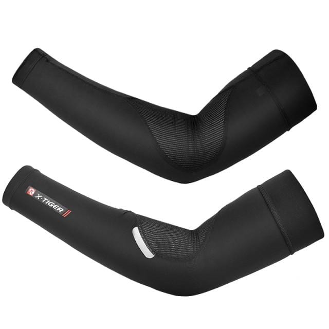 Survival Gears Depot Running Arm Warmers Black / S Quick Dry Cycling Arm Sleeves