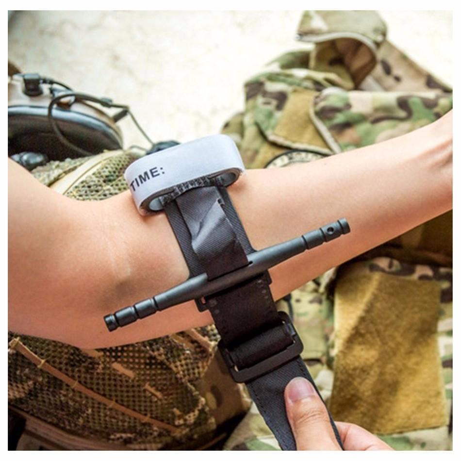 Survival Gears Depot Safety & Survival One-handed Spinning Combat Military Tactical Tourniquet/ Medical First Aid Emergency Tourniquet