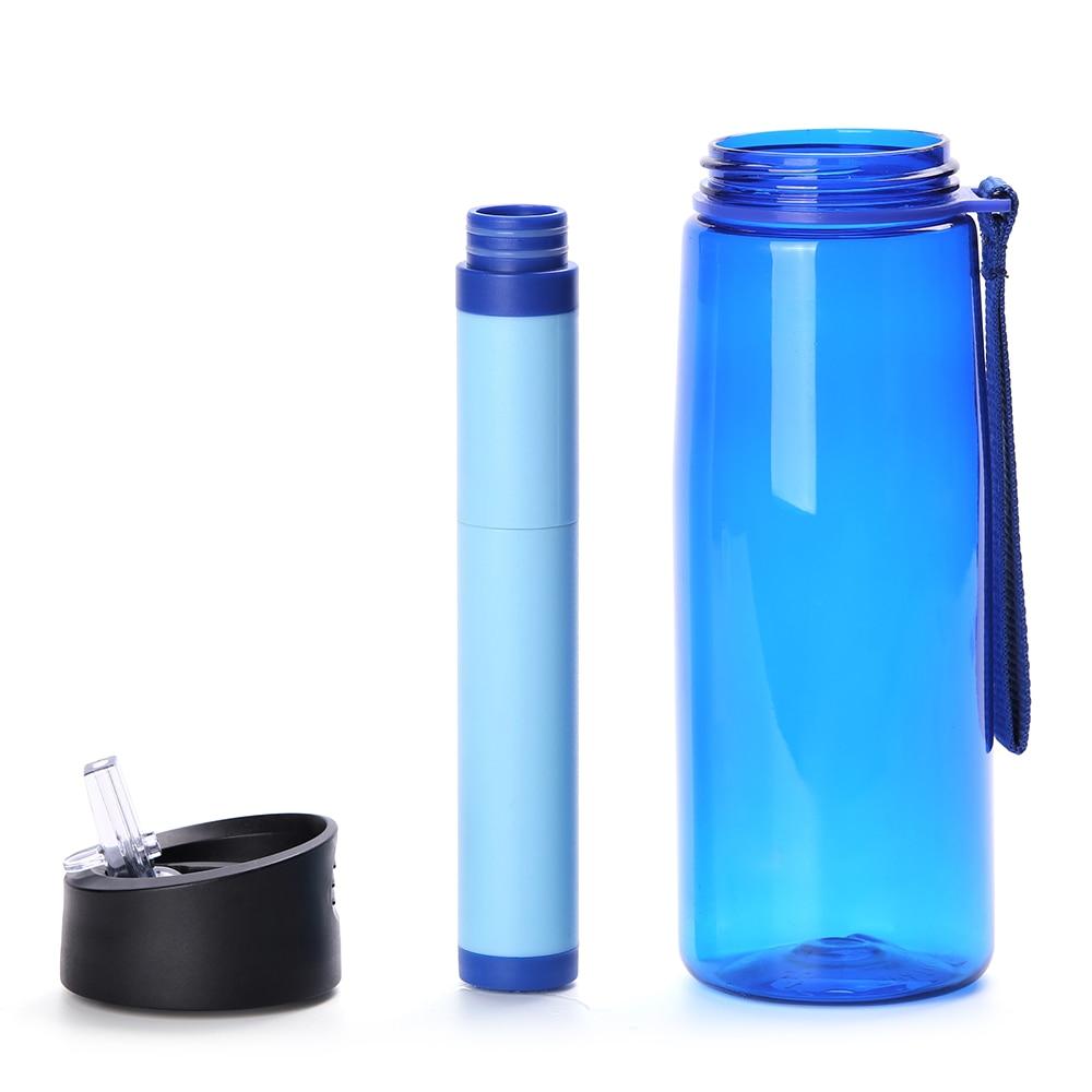 Survival Gears Depot Safety & Survival Outdoor Water Purifier Bottle (650ml)