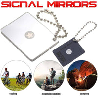 Thumbnail for Survival Gears Depot Safety & Survival Signal Mirror Survival Reflector