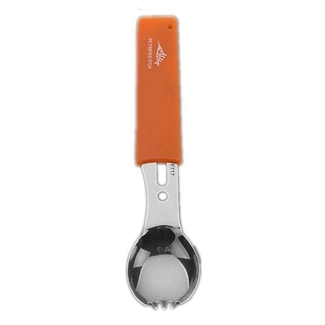 Survival Gears Depot Safety & Survival Silve and Orange Multifunctional Camping Cookware
