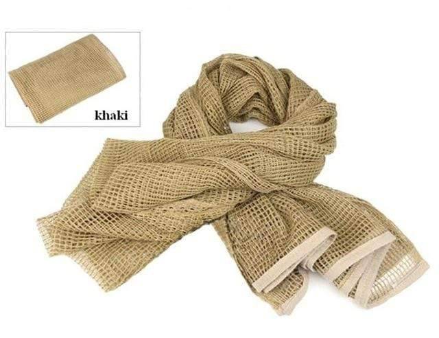 Survival Gears Depot Scarves TAN Military Tactical Mesh Scarf
