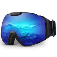 Thumbnail for Survival Gears Depot Skiing Eyewear C2 BLUE OTG Anti-Fog Ski Googles
