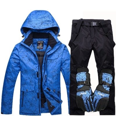 Survival Gears Depot Skiing Jackets Color 13 / S New Thicken Warm Ski Suit