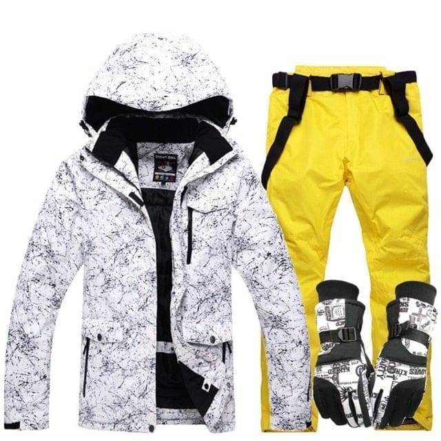 Survival Gears Depot Skiing Jackets Color 5 / S New Thicken Warm Ski Suit