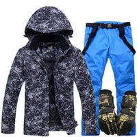 Thumbnail for Survival Gears Depot Skiing Jackets Color 9 / S New Thicken Warm Ski Suit