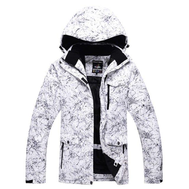 Survival Gears Depot Skiing Jackets White jacket / S New Thicken Warm Ski Suit
