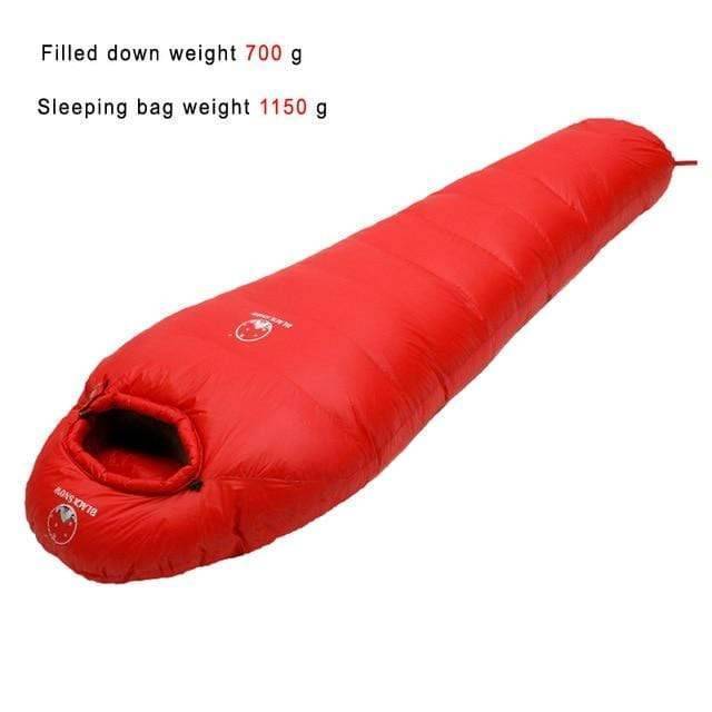 Survival Gears Depot Sleeping Bags 1150g Red Goose Down Warm Sleeping Bag