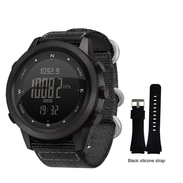 Survival Gears Depot Smart Watches add black silicone Military Army Sports Waterproof Smart Watch