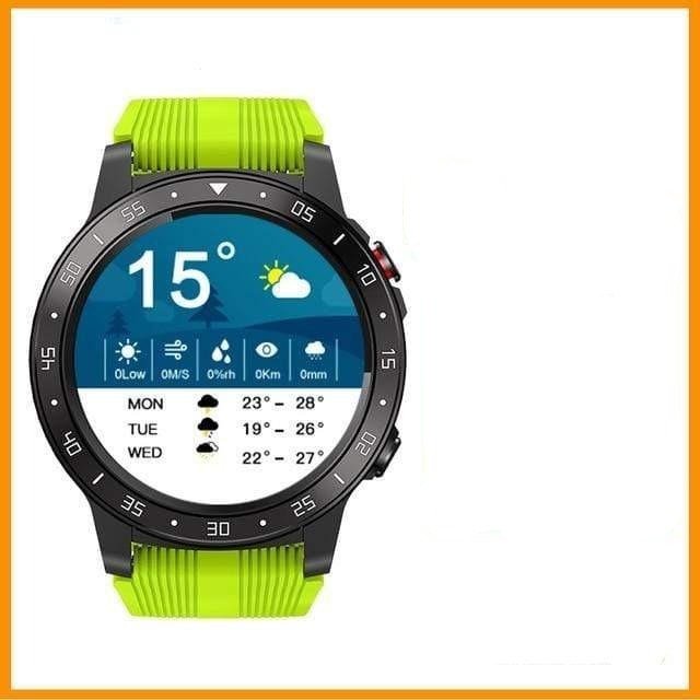 3C-Technology Store Smart Watches add black steel Running GPS Smartwatch