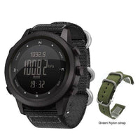Thumbnail for Survival Gears Depot Smart Watches add green nylon Military Army Sports Waterproof Smart Watch