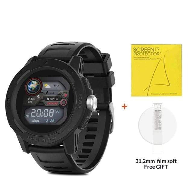 Survival Gears Depot Smart Watches Black IP68 Heart Rater Blood Oxygen Pressure Smart Watch