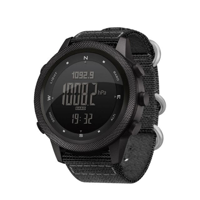 Survival Gears Depot Smart Watches black nylon Military Army Sports Waterproof Smart Watch