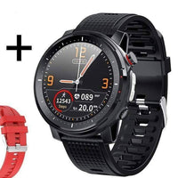 Thumbnail for Survival Gears Depot Smart Watches Black & Red Strap Outdoor Fitness Tracker Smart Watch