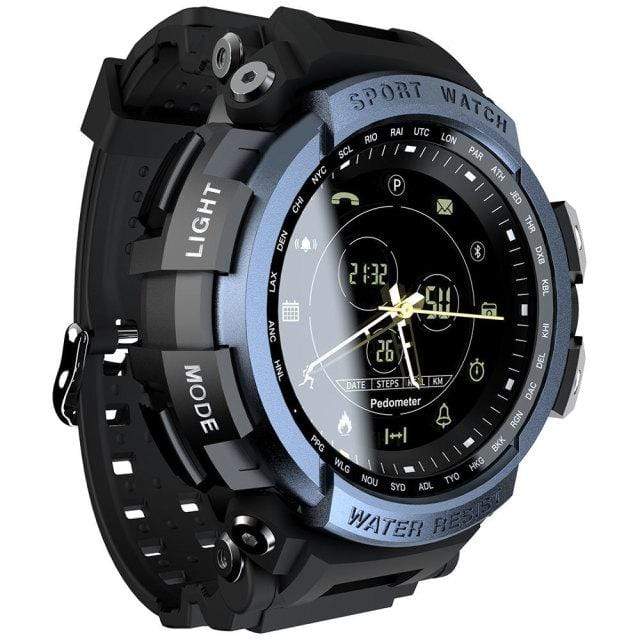 Survival Gears Depot Smart Watches Blue New Sports Smart Watch 50m Waterproof