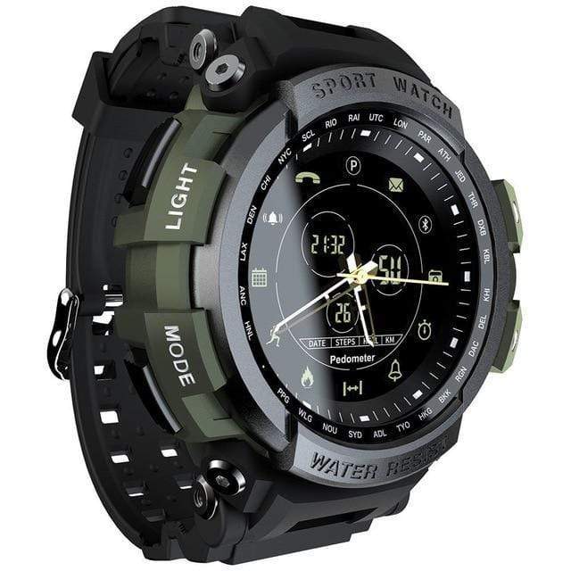 Survival Gears Depot Smart Watches Green New Sports Smart Watch 50m Waterproof