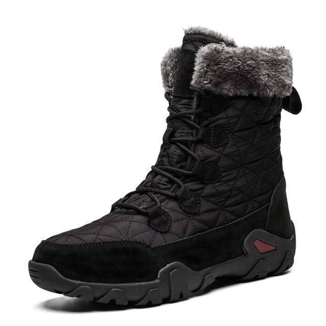 Survival Gears Depot Snow Boots black / 6.5 Winter Fur Plush Snow Boots