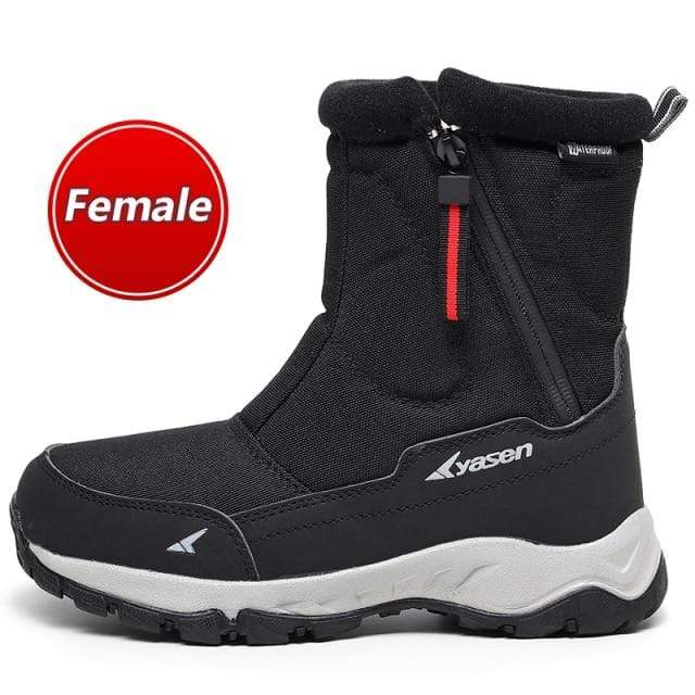 Survival Gears Depot Snow Boots female / 36 Plush Warm Snow Sneaker Boots