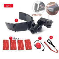 Thumbnail for Survival Gears Depot Sports Camcorder Cases set-7 Full Face Helmet Chin Mount Camera Holder