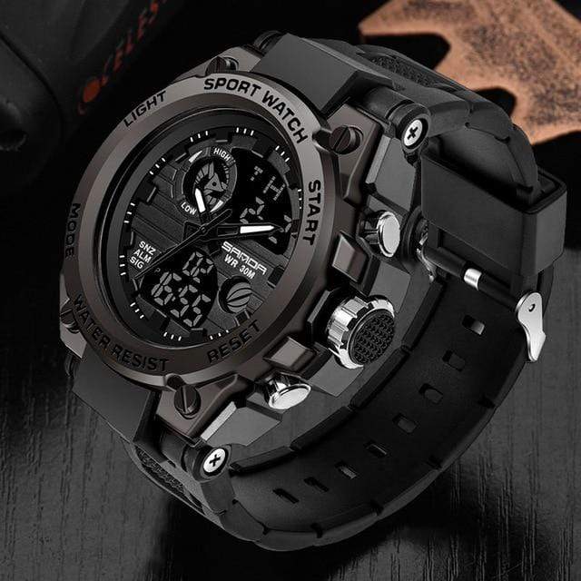 Survival Gears Depot Sports Watches Black Army Sport Wristwatch