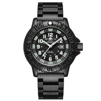 Thumbnail for Survival Gears Depot Steel Black Military NATO Nylon Wrist Watch