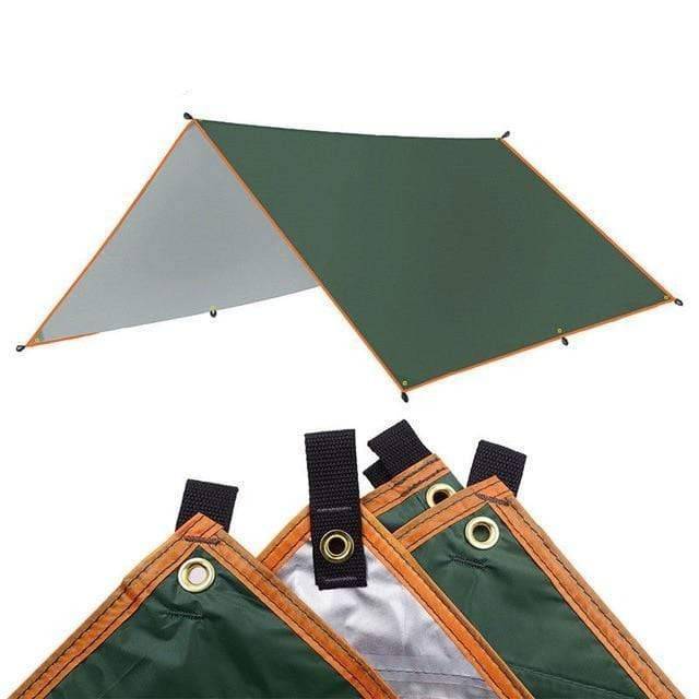 Top Lander Official Store Sun Shelter Green / 3*3M Waterproof Tarp Tent Shade