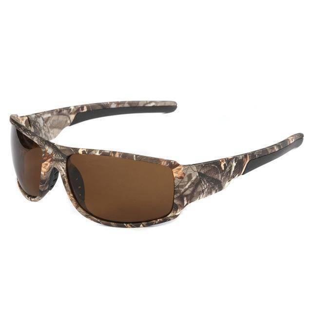 Survival Gears Depot Sunglasses Brown Camouflage Frame Polarised Sunglasses (100% UV400 Protection )