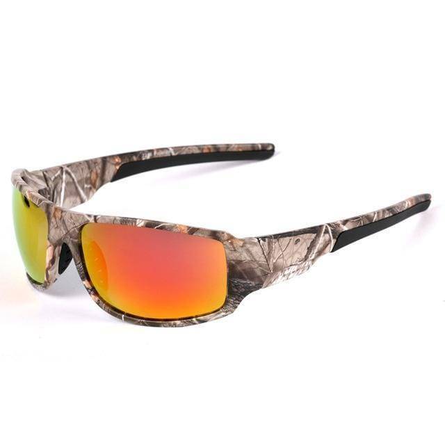 Survival Gears Depot Sunglasses Red Camouflage Frame Polarised Sunglasses (100% UV400 Protection )