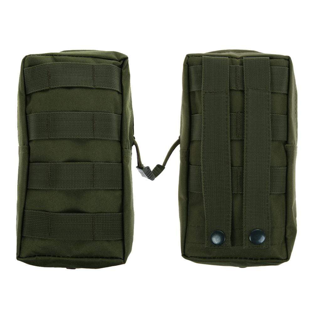 Survival Gears Depot Survival Backpack 1 Pack Molle Pouches - Tactical Compact Water-Resistant 600D EDC Pouch