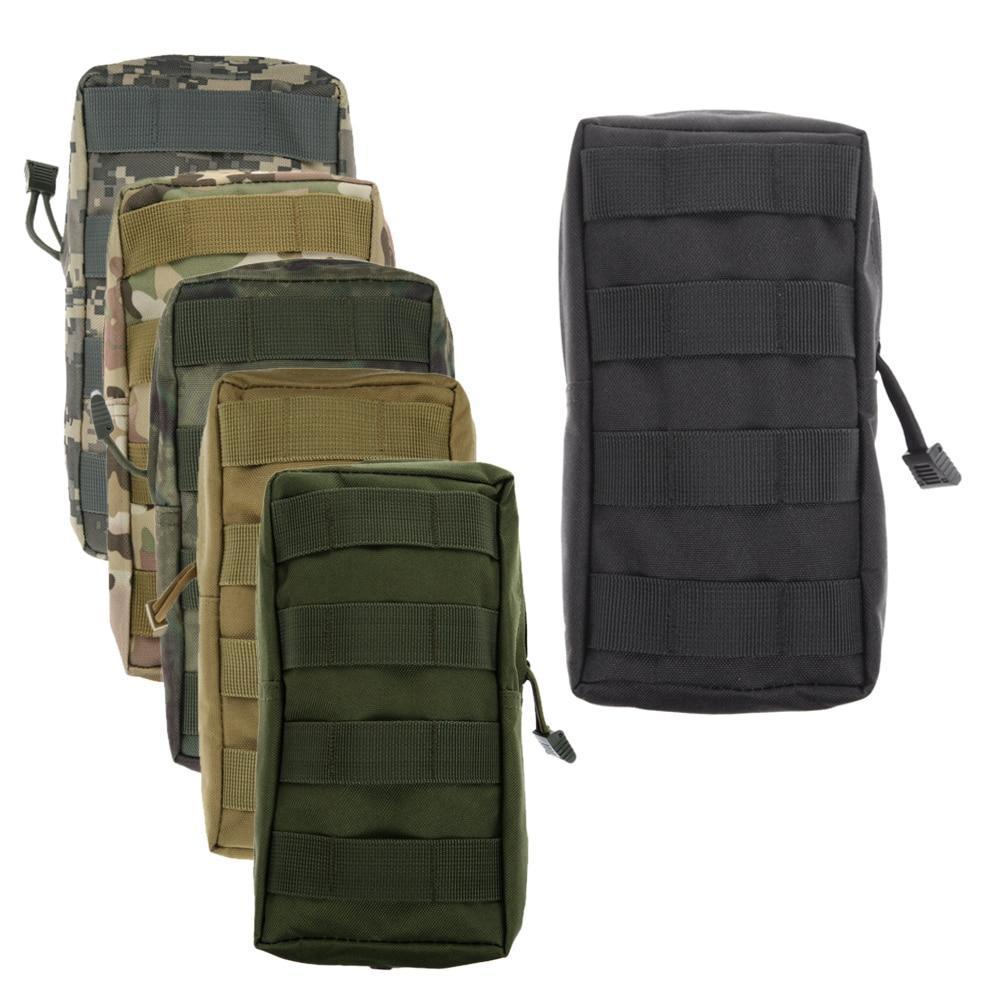 Survival Gears Depot Survival Backpack 1 Pack Molle Pouches - Tactical Compact Water-Resistant 600D EDC Pouch