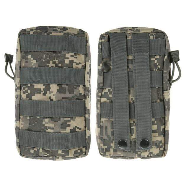 Survival Gears Depot Survival Backpack ACU 1 Pack Molle Pouches - Tactical Compact Water-Resistant 600D EDC Pouch