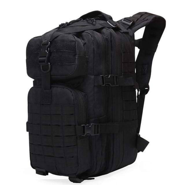 Survival Gears Depot Survival Backpack Black Color Military Tactical Backpack Large 3 Day Assault Pack/ Army Molle Bug Out Backpacks