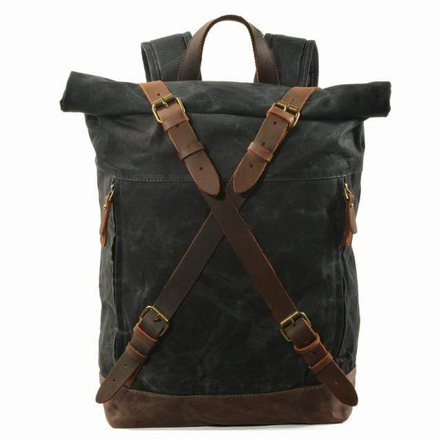 Survival Gears Depot Survival Backpack Black Fantastic Men's Outdoor Survival Waterproof Shoulder Backpack