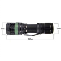 Thumbnail for Adjustable 3000 Lumen XM-L Q5 LED Zoomable Tactical Flashlight3