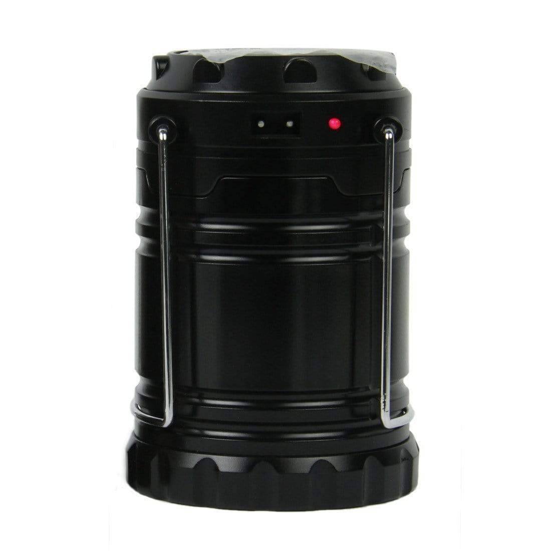 Survival Gears Depot Survival Gears Black Collapsible LED Camping Lantern