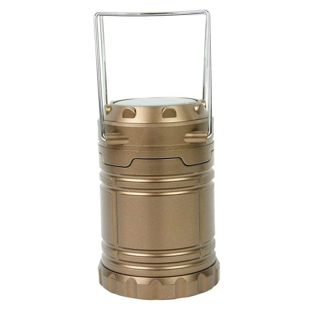 Survival Gears Depot Survival Gears Golden Collapsible LED Camping Lantern