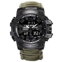 Thumbnail for Survival Gears Depot Survival Watches Green ( Buy 1@ 30% OFF) Men Digital Multi Use Survival Digital Sports Watches