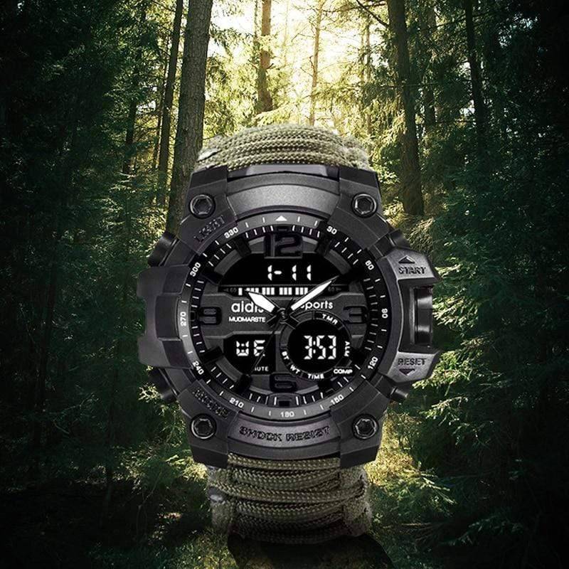 Survival Gears Depot Survival Watches Men Digital Multi Use Survival Digital Sports Watches