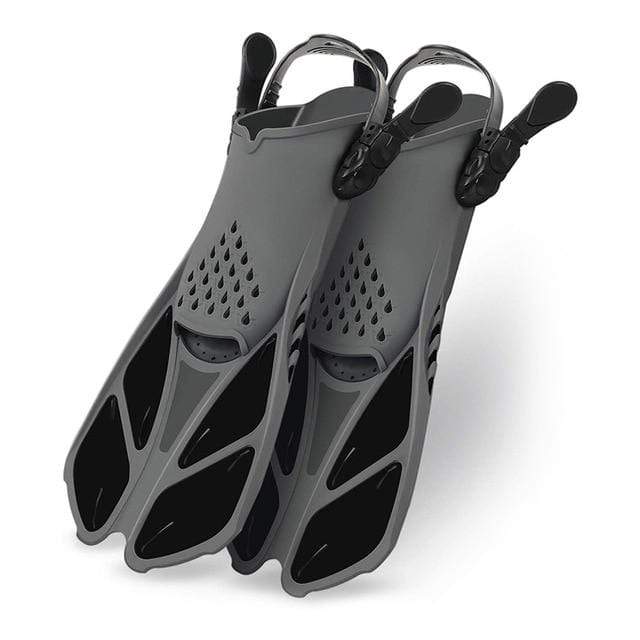 Survival Gears Depot Swimming Fins Black / S/M Adjustable Swimming Fins