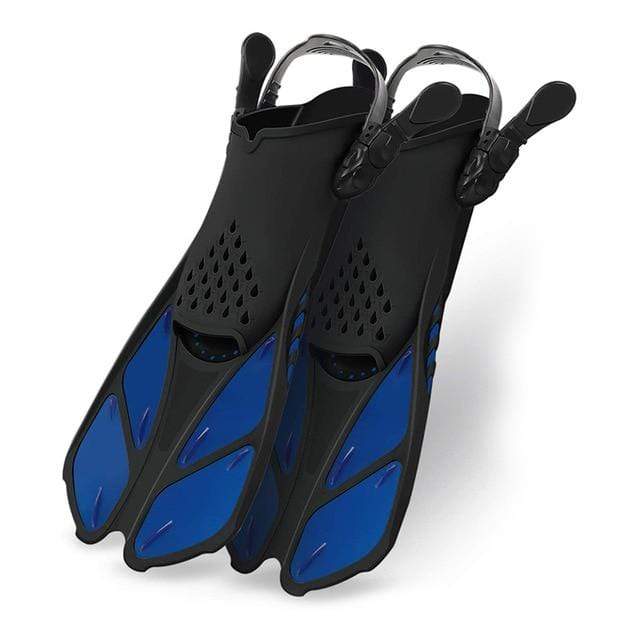 Survival Gears Depot Swimming Fins Blue / S/M Adjustable Swimming Fins