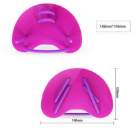 Thumbnail for Survival Gears Depot Swimming Gloves Purple Professional Hand Fins Paddle