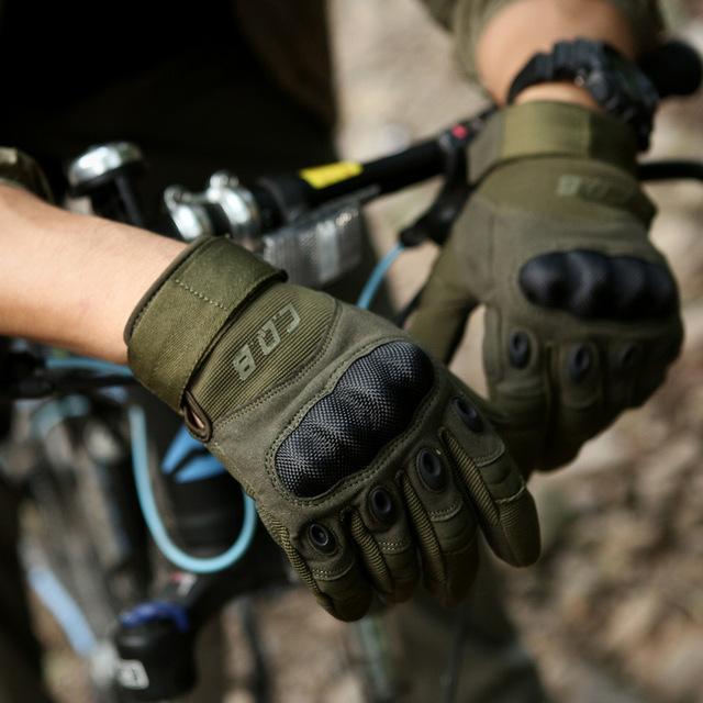 Survival Gears Depot Tactical Gloves army green / S CQB Outdoor Full Finger Men Non-slip Breathable Tactical Gloves