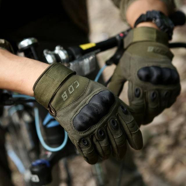 CQB Outdoor Full Finger Men's Non-slip Breathable Tactical Gloves7