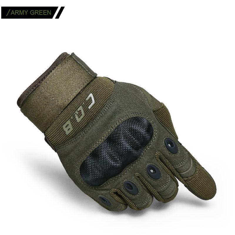 Survival Gears Depot Tactical Gloves CQB Outdoor Full Finger Men Non-slip Breathable Tactical Gloves