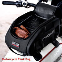 Thumbnail for Survival Gears Depot Tank Bags Motorcycle Magnet Rear Seat Fuel Saddle Bag